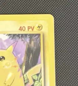 Pokemon Pikachu 1st Edition 58/102 French - Image 3