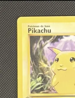 Pokemon Pikachu 1st Edition 58/102 French - Image 4