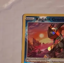 Pokemon TCG Radiant Greninja Radiant Rare Holo Astral Radiance 046/189 130HP - Image 4