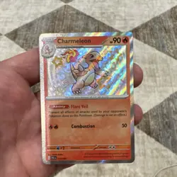 The Pokemon Company Pokemon Charmeleon 110/091 SV Paldean Fates Shiny Rare Holo… - Image 1