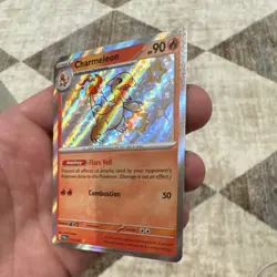 The Pokemon Company Pokemon Charmeleon 110/091 SV Paldean Fates Shiny Rare Holo… - Image 2