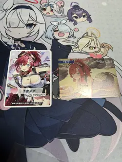 WIXOSS Meg Shitakura Bond Token Blue Archive Trading Card Mint - Image 1