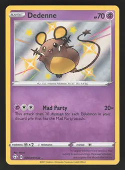 Dedenne SV051/SV122 Pokemon TCG Shining Fates: Shiny Vault NM - Image 1