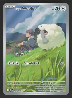 Hop's Wooloo 170/159 Pokemon TCG SV09: Journey Together NM - Image 1
