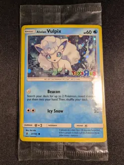 Pokemon Alolan Vulpix 21/145 Toys R Us Promo Sealed NM - Image 1