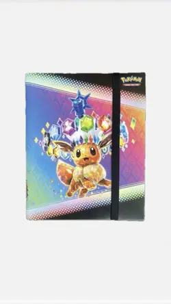 Pokemon TCG Prismatic Evolutions Scarlet And Violet 9 Pocket Binder - Image 2