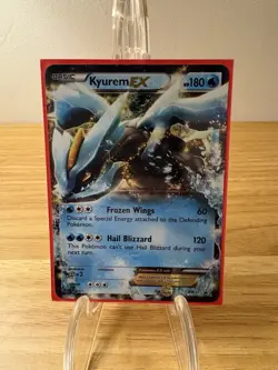 Pokemon TCG Kyurem EX Black Star Promo Holo Black & White BW37 - Image 1