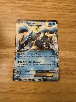 Pokemon TCG Kyurem EX Black Star Promo Holo Black & White BW37 - Image 2