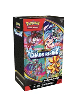 Pokemon TCG: Mega Evolution-Chaos Rising Booster Bundle (6 Packs) presale - Image 1