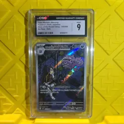 Pokemon TCG Team Rockets Weezing Art Rare Gem Mint 9 - Image 1