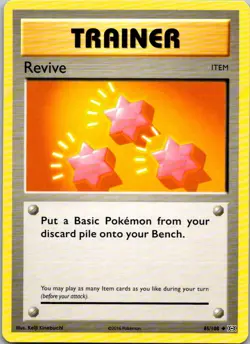 Revive 85/108 Uncommon Evolutions Pokemon Near Mint - Image 1