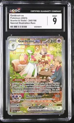 CGC 9 GARDEVOIR EX 245 SCARLET & VIOLET ILLUSTRATION RARE POKEMON MINT - Image 1