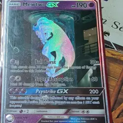 The Pokemon Company Mewtwo GX Secret Shining 78/73 Shining Legends Holo 190 HP - Image 1