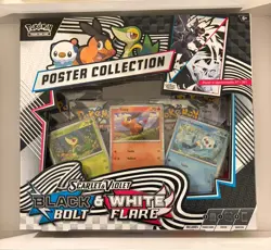 Pokemon Black Bolt And White Flare Unova Poster Collection Box - Image 1