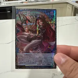 Yugioh Cyberse Contract Witch LOCH-JP018 Over Frame Grandmaster Japanese - Image 3
