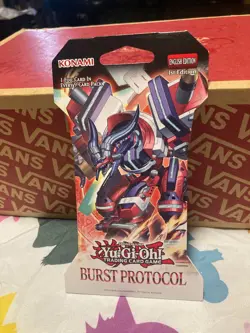 yugioh tcg burst protocol and 2 duelist’s advance sealed booster pack - Image 3