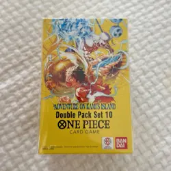 Bandai One Piece Card Game Adventure on Kami's Island Double Pack Set 10 Sealed - Image 1