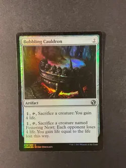 Bubbling Cauldron - Foil - Iconic Masters - Magic the Gathering - MTG - Image 1
