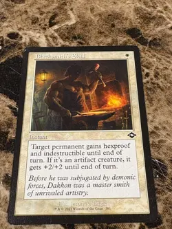 BLACKSMITH'S SKILL Magic the Gathering MTG Modern Horizons 2 Retro Frame - Image 1