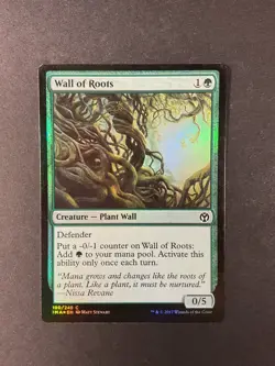Wall of Roots - Foil - Iconic Masters - Magic the Gathering - MTG - Image 1
