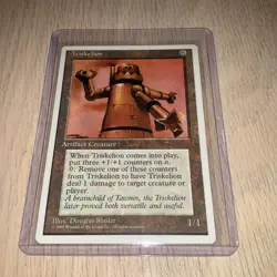 1995 Magic The Gathering MTG Triskelion 4th Edition Mint Authentic RARE Vintage - Image 1