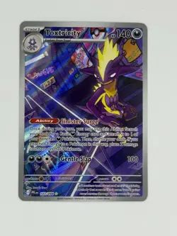 Pokemon Card TCG Toxtricity 103/094 Phantasmal Flames Illustration Rare Holo NM - Image 1