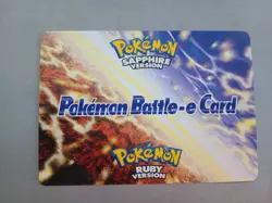 Pokemon LADY ASTRID e-Reader battle-e card Ruby Sapphire Mawile Minun 129-B002 - Image 2