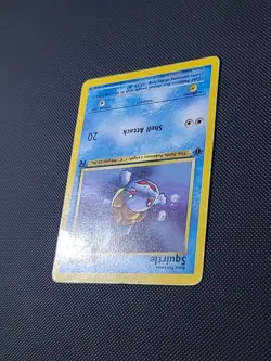 Squirtle 68/82 Team Rocket Pokemon Card TCG 1st Edition DMG - Image 4