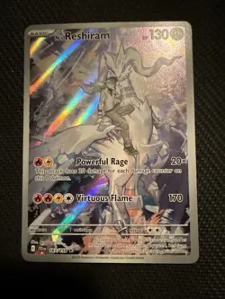 Pokemon Journey Together Reshiram Illustration Card 167/159 NM - Image 1