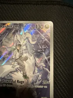 Pokemon Journey Together Reshiram Illustration Card 167/159 NM - Image 3