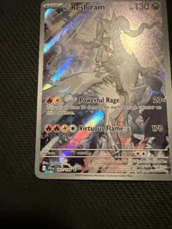 Pokemon Journey Together Reshiram Illustration Card 167/159 NM - Image 5