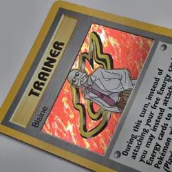 Near Mint | Blaine 17/132 | Gym Challenge | Trainer Card | Pokemon Card | WOTC - Image 1