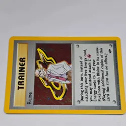 Near Mint | Blaine 17/132 | Gym Challenge | Trainer Card | Pokemon Card | WOTC - Image 4