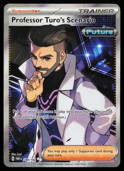 Professor Turo's Scenario 240/182 Ultra Rare Paradox Rift Pokemon Card - Image 1
