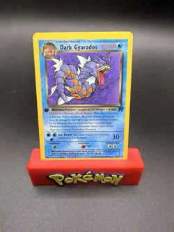 DARK GYARADOS 25/82 Team Rocket 1st EDITION rare Pokemon TCG card VLP-NM - Image 1