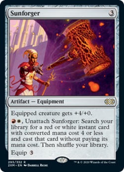 Sunforger Double Masters NM Artifact Rare MAGIC THE GATHERING MTG CARD ABUGames - Image 1