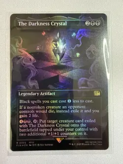 The Darkness Crystal #0335 MTG Final Fantasy Rare Foil Borderless - Image 1