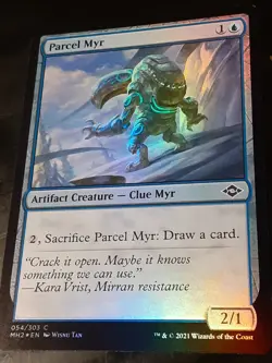 Parcel Myr FOIL , Modern Horizons 2 , Near Mint,MTG FREE SHIPPING - Image 3