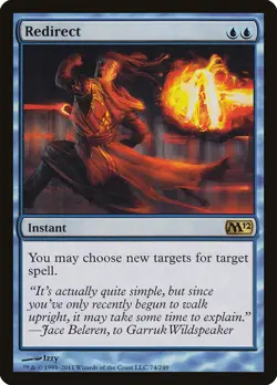 Redirect Magic 2012 / M12 MINT Blue Rare MAGIC THE GATHERING MTG CARD ABUGames - Image 1