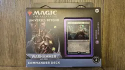 Magic the Gathering MTG Warhammer 40,000 Necron Dynasties Commander Deck - Image 1
