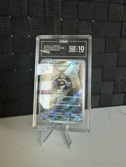 Pokemon Aegislash 073/062 Raging Surf Art Rare Holo TAG 10 Japanese 2023 - Image 1