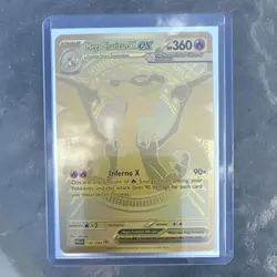 Pokemon Mega Charizard X EX Mega Hyper Rare Holo 130/094 360 HP Phantasmal Flam… - Image 1
