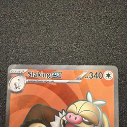 Slaking ex 227/191 Ultra Rare FULL ART SSP Surging Sparks Pokemon TCG Card NM - Image 2