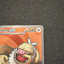 Slaking ex 227/191 Ultra Rare FULL ART SSP Surging Sparks Pokemon TCG Card NM - Image 3
