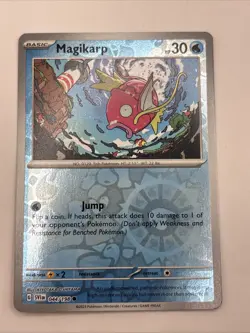 Magikarp - 044/198 Scarlet & Violet Reverse Holo Common Pokemon - NM/MINT - Image 1