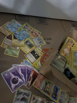 Pokemon Card Collection Storage Unit Find Over 800 Cards. Old Vintage And New - Image 2