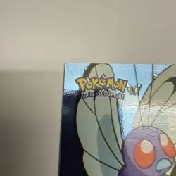 Pokemon Card Topps Blue Logo TV Animation EP20 Bye, Bye Butterfree Holo Foil NM - Image 4