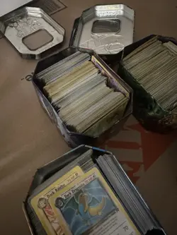 Pokemon Card Storage Unit Find Over 600 Cards With Vintage And Holo - Image 2