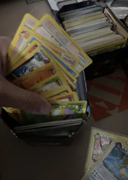 Pokemon Card Storage Unit Find Over 600 Cards With Vintage And Holo - Image 4