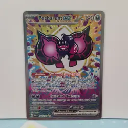 Pokemon Pecharunt EX 163/131 Prismatic Evolutions Rare Holo HP 190 - Image 1